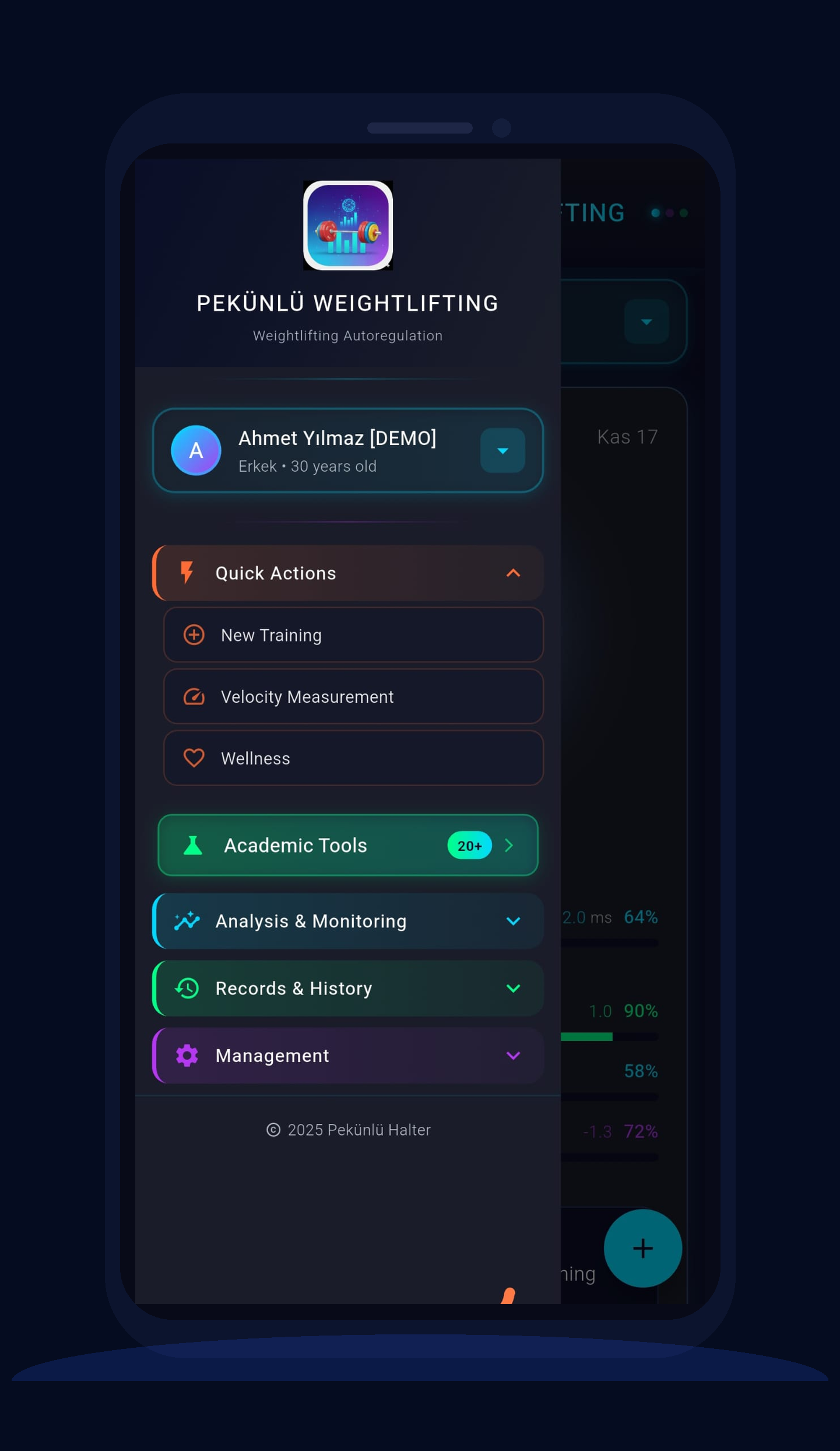 Ana Ekran - Karanlık Mod